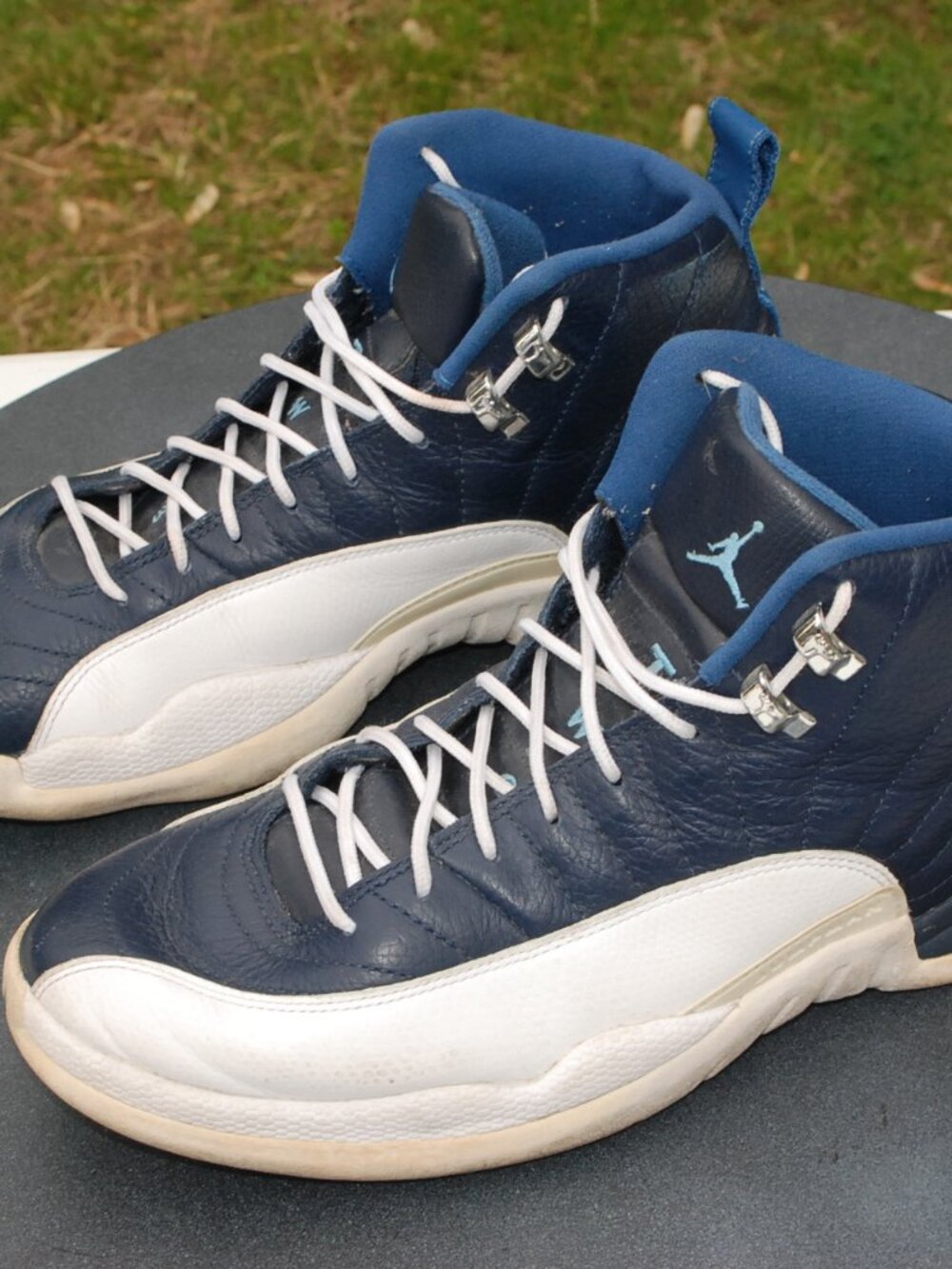 Nike Air Jordan 12 Retro Obsidian Shoes Size 10 (130690-410) 2012
